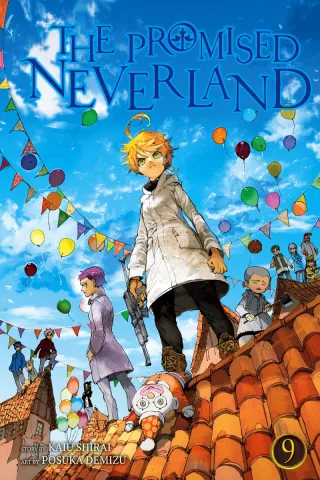 Cover of The Promised Neverland volume 9, English edition
