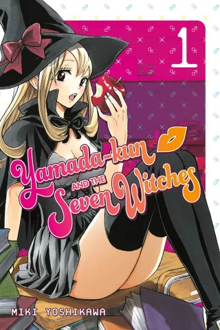 Cover of Yamada-kun and the Seven Witches volume 1, English edition