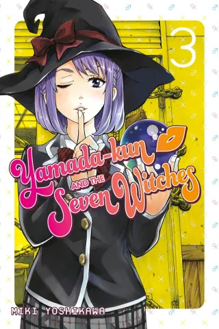 Cover of Yamada-kun and the Seven Witches volume 3, English edition