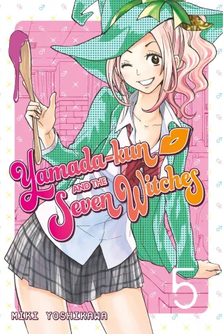 Cover of Yamada-kun and the Seven Witches volume 5, English edition