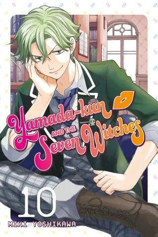 Cover of Yamada-kun and the Seven Witches volume 10, English edition