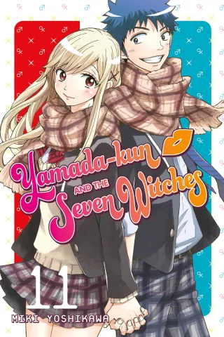 Cover of Yamada-kun and the Seven Witches volume 11, English edition