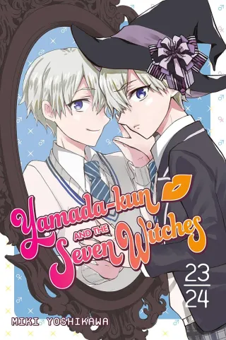 Cover of Yamada-kun and the Seven Witches volume 23, English edition
