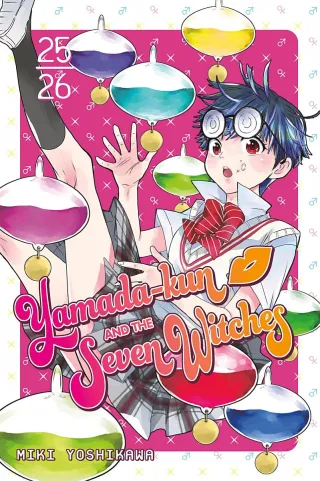 Cover of Yamada-kun and the Seven Witches volume 26, English edition
