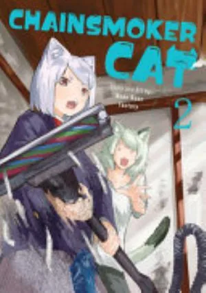Cover of Chainsmoker Cat volume 2, English edition