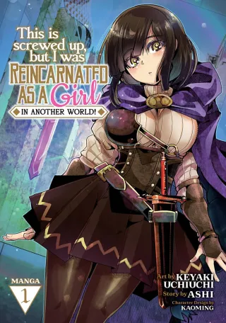 Cover of This is Screwed Up, but I Was Reincarnated as a GIRL in Another World! volume 1, English edition