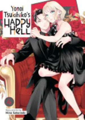 Cover of Yonoi Tsukihiko's Happy Hell volume 4, English edition