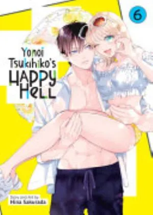 Cover of Yonoi Tsukihiko's Happy Hell volume 6, English edition