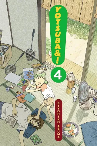 Cover of Yotsuba&! volume 4, English edition