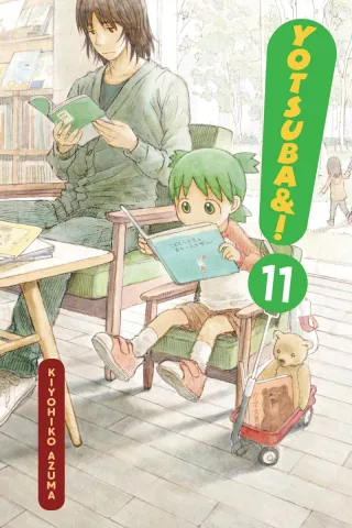 Cover of Yotsuba&! volume 11, English edition