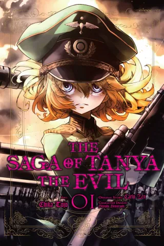 Cover of The Saga of Tanya the Evil volume 1, English edition