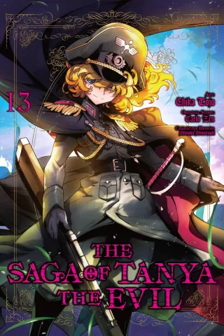 Cover of The Saga of Tanya the Evil volume 13, English edition