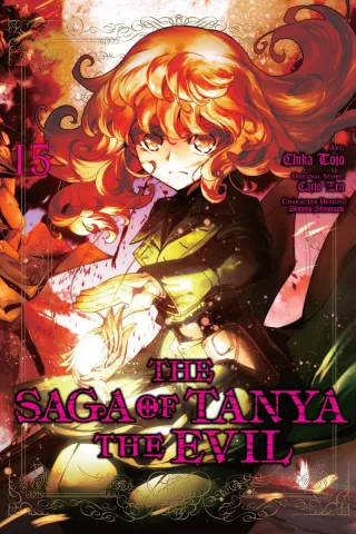 Cover of The Saga of Tanya the Evil volume 15, English edition