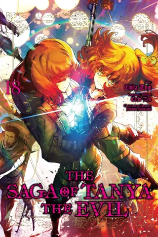 Cover of The Saga of Tanya the Evil volume 18, English edition