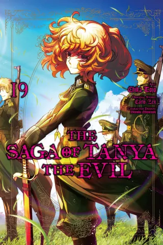 Cover of The Saga of Tanya the Evil volume 19, English edition