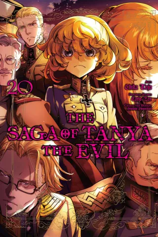 Cover of The Saga of Tanya the Evil volume 20, English edition