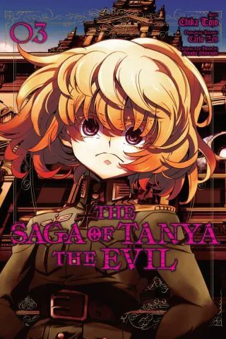 Cover of The Saga of Tanya the Evil volume 3, English edition