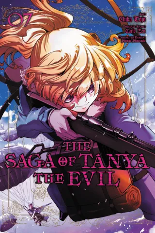 Cover of The Saga of Tanya the Evil volume 7, English edition