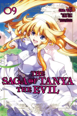 Cover of The Saga of Tanya the Evil volume 9, English edition