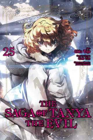Cover of The Saga of Tanya the Evil volume 25, English edition