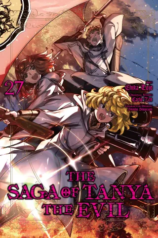 Cover of The Saga of Tanya the Evil volume 27, English edition