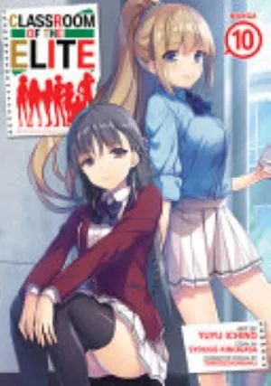 Cover of Classroom of the Elite volume 10, English edition