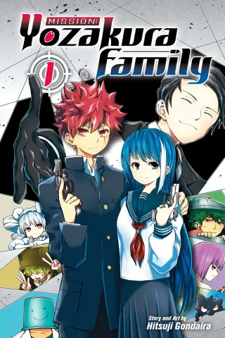 Cover of Mission: Yozakura Family volume 1, English edition