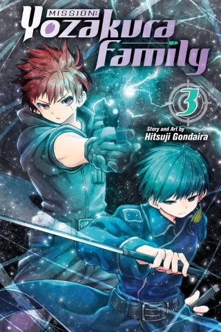 Cover of Mission: Yozakura Family volume 3, English edition