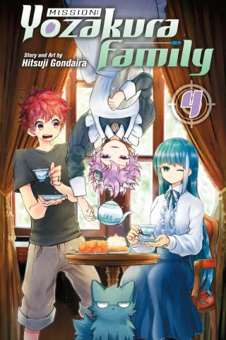 Cover of Mission: Yozakura Family volume 4, English edition