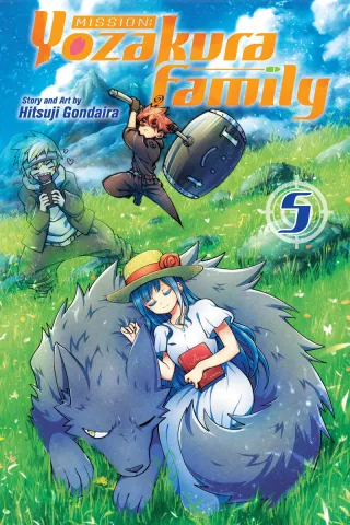 Cover of Mission: Yozakura Family volume 5, English edition