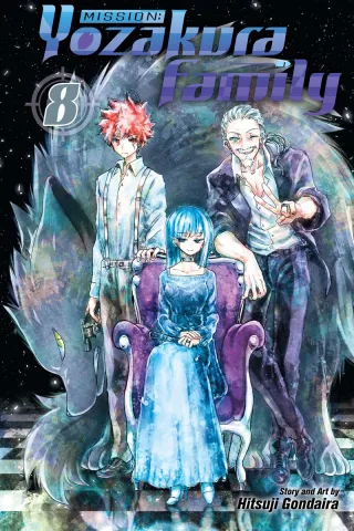Cover of Mission: Yozakura Family volume 8, English edition