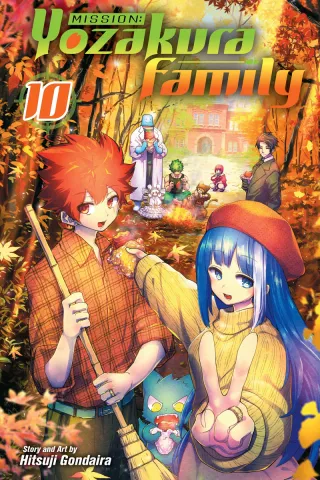 Cover of Mission: Yozakura Family volume 10, English edition