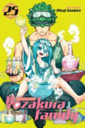 Cover of Mission: Yozakura Family volume 25, English edition