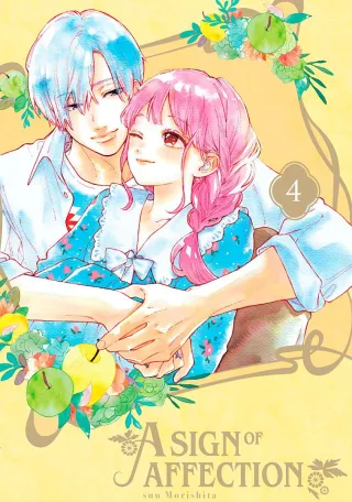 Cover of A Sign of Affection volume 4, English edition