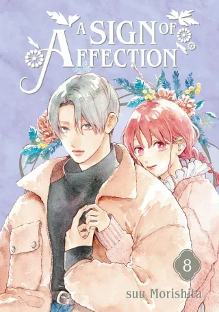 Cover of A Sign of Affection volume 8, English edition