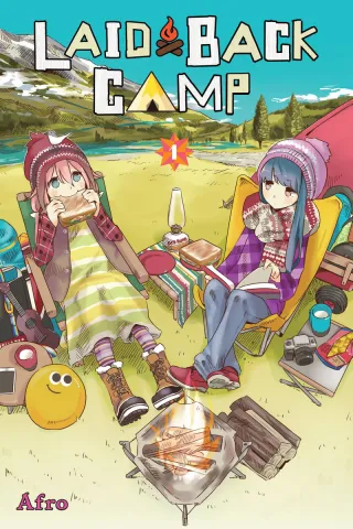 Cover of Laid-Back Camp volume 1, English edition