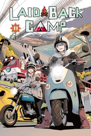 Cover of Laid-Back Camp volume 11, English edition