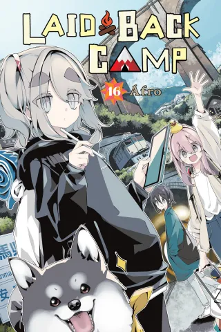 Cover of Laid-Back Camp volume 16, English edition