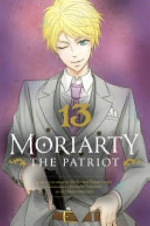 Cover of Moriarty the Patriot volume 13, English edition