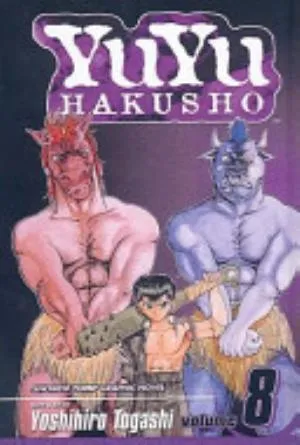 Cover of Yu Yu Hakusho volume 8, English edition