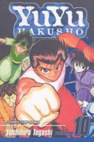 Cover of Yu Yu Hakusho volume 10, English edition