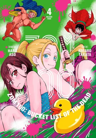 Cover of Zom 100: Bucket List of the Dead volume 4, English edition