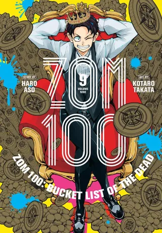 Cover of Zom 100: Bucket List of the Dead volume 9, English edition