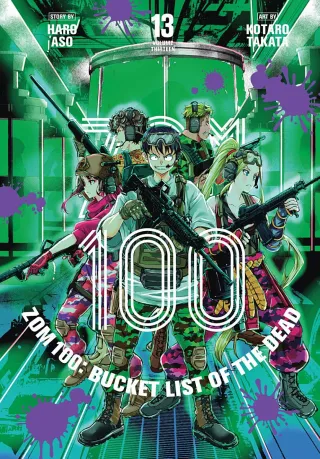 Cover of Zom 100: Bucket List of the Dead volume 13, English edition